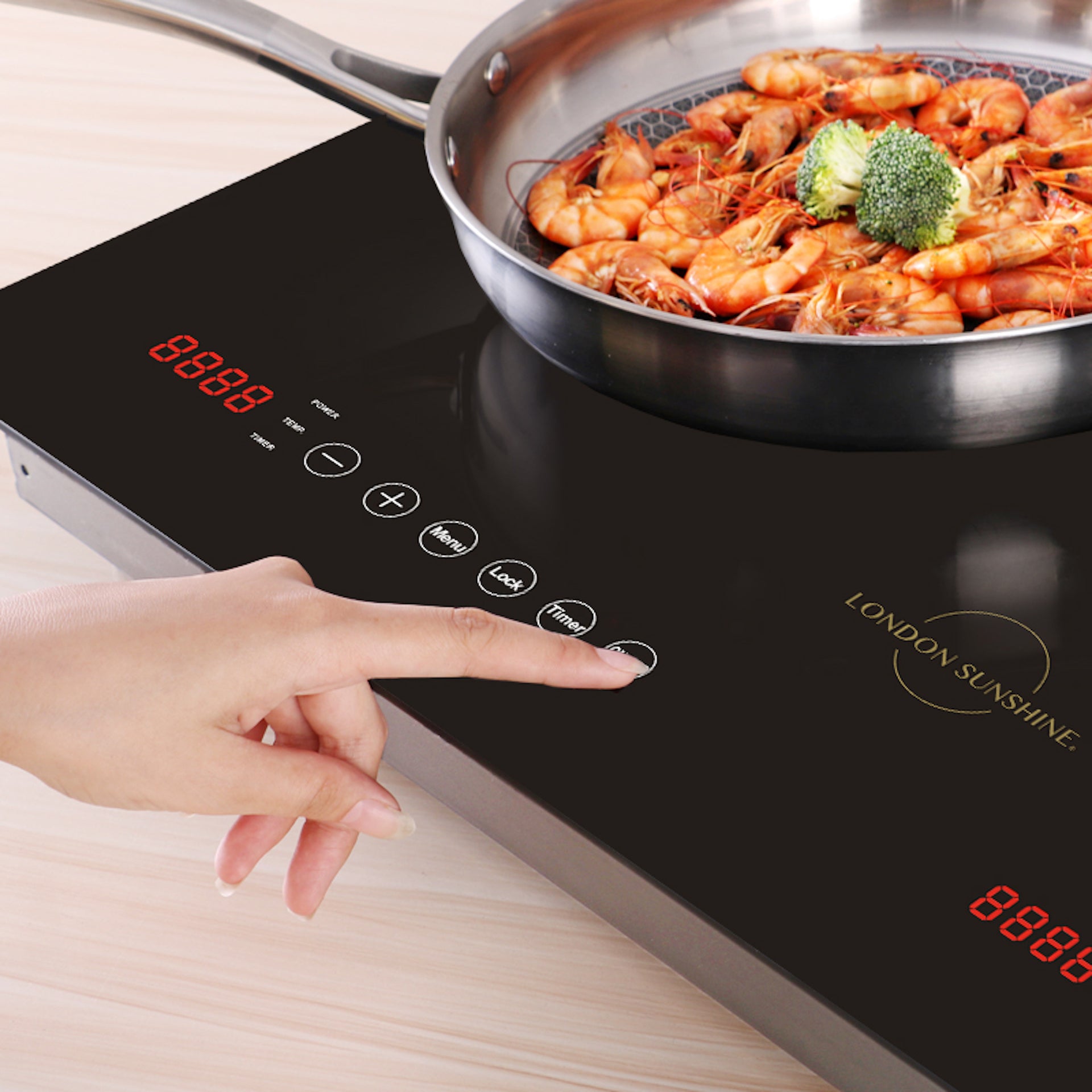 OPEN BOX UNIT-LOOK LIKE NEW -London Sunshine Induction Cooktop - Dual ...