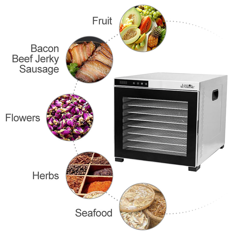 D-20 Digital Touch Screen Food Dehydrator - The Sausage Maker